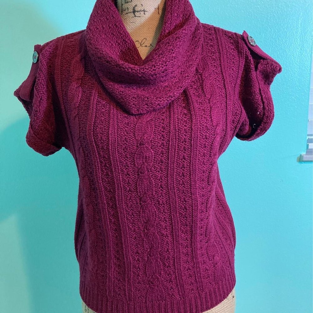 Our Time Cowl Neck Sweater - Med - EUC - Picture 2 of 12